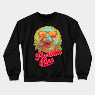 florida keys retro Crewneck Sweatshirt